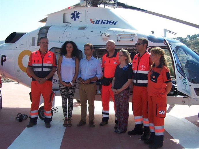 Helipuerto de Aroche (Huelva).