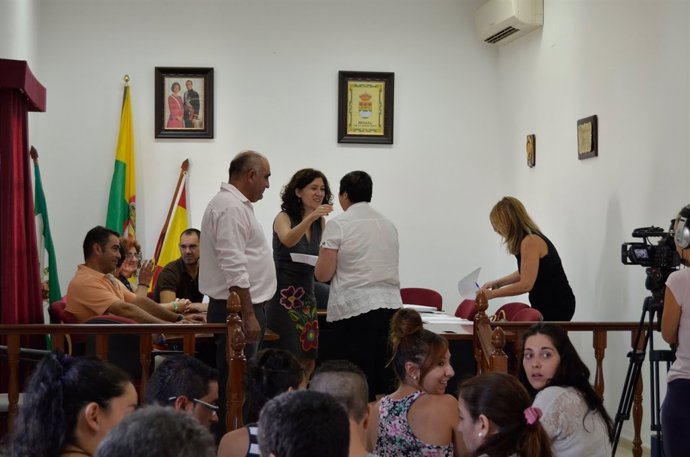 Entrega de llaves de VPO en El Rosal de la Frontera (Huelva).