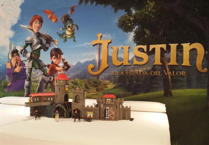 Habitación de Justin y la Espada del Valor en el Hotel del Juguete