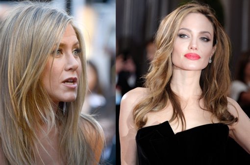 Jennifer aniston cambia de vuelo para no volar con angelina jolie