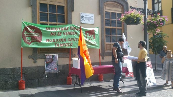 Protestas de los trabajadores del Plátano