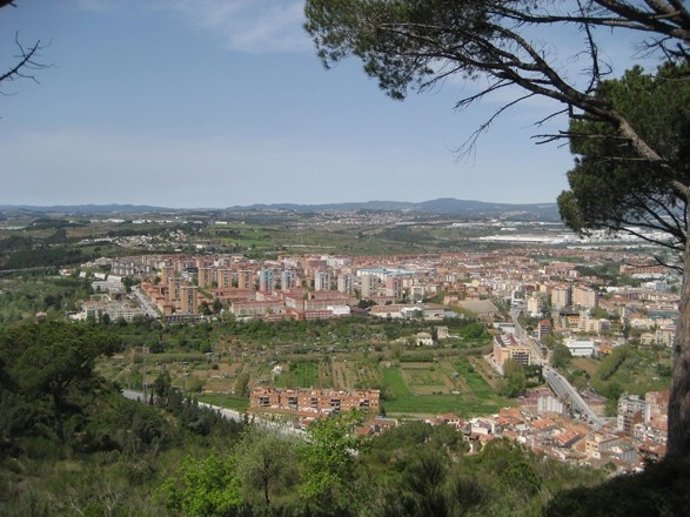 Vista de la ciudad de Martorell