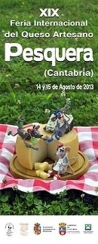 La consejera de Ganadería visita la Feria Internacional del Queso Artesano de Pesquera