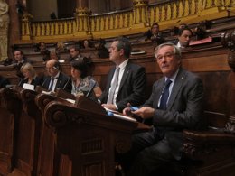 Xavier Trias, en el pleno