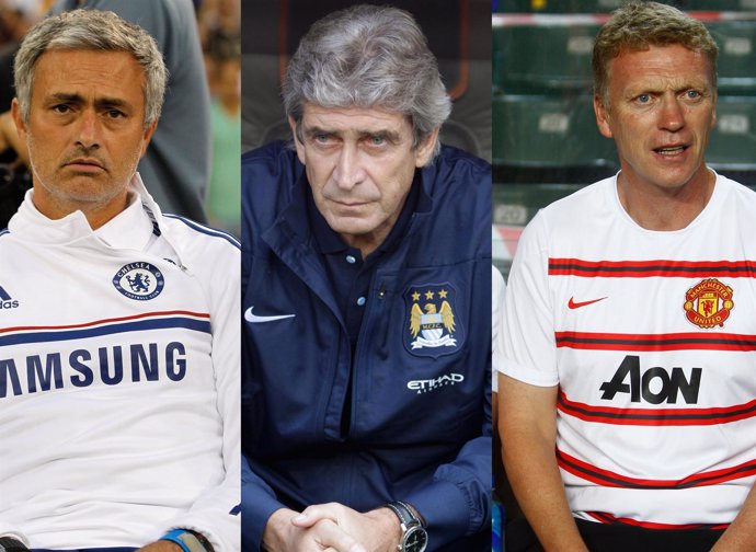 Mourinho Pellegrini Moyes Premier