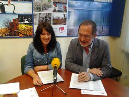 Rueda de prensa de IU Valladolid.