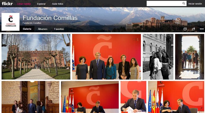 La Fundación Comillas estrena perfil en Flickr