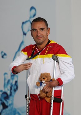 Miguel Ángel Martínez plata 50 espalda Mundiales Discapacitados