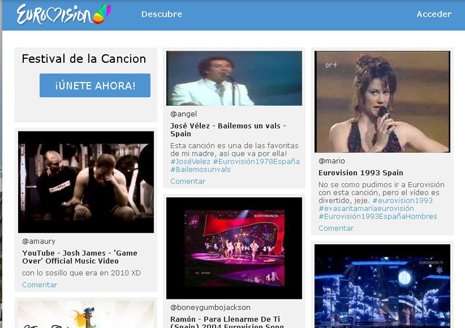 Red social Eurovision.Lu