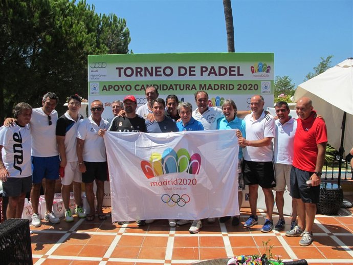 El pádel madrileño busca un Récord Guinness en apoyo a Madrid 2020