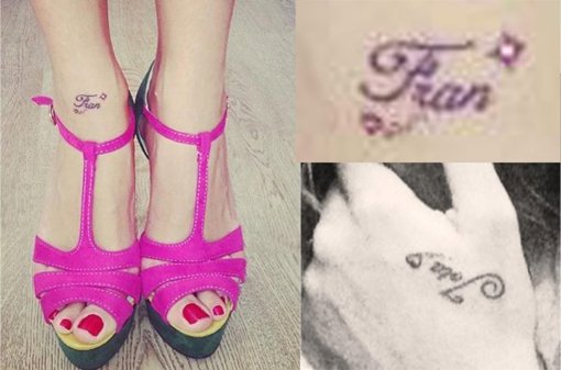 Jessica bueno tatuaje