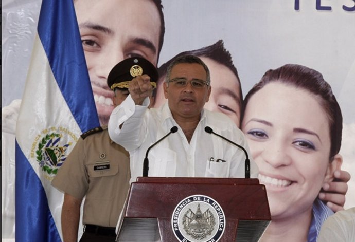 Mauricio Funes, presidente de El Salvador