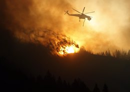 Incendio en Idaho
