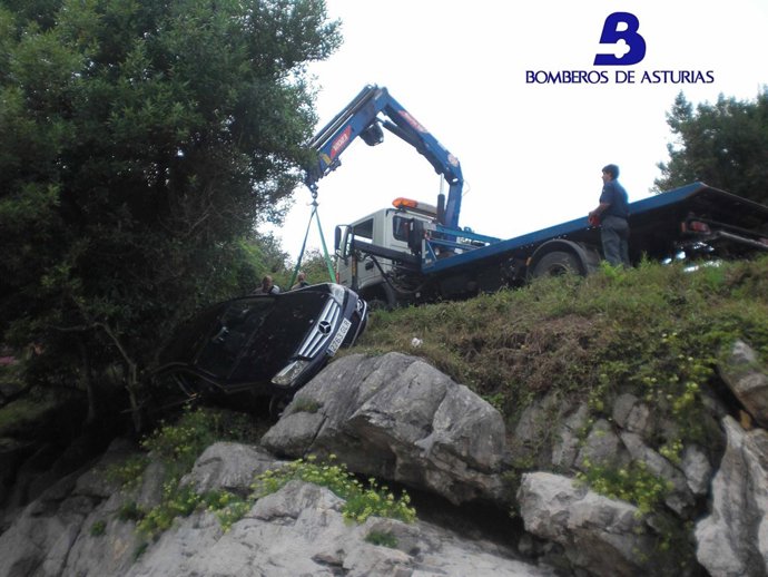 Accidente en Llanes.