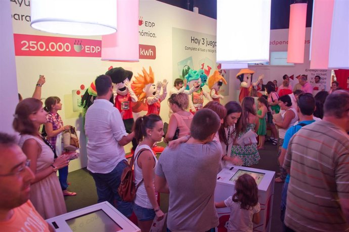 Pabellón EDP en la FIDMA.