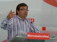 Vara critica que Monago utilice las compensaciones de Rajoy para Extremadura como "estrategia", cuando son un "derecho"