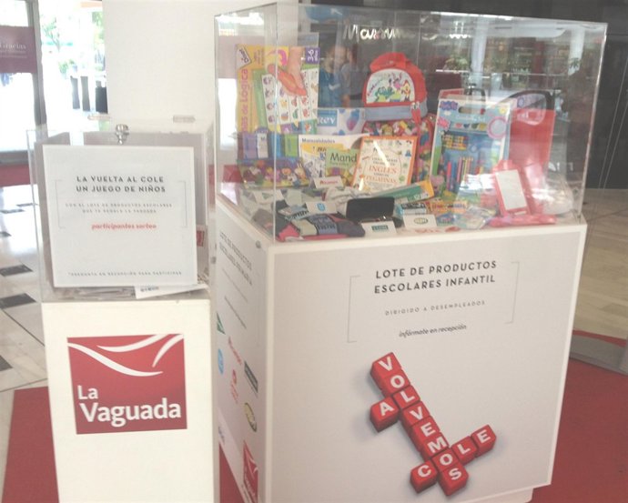 Campaña 'Volvemos al cole' de La Vaguada