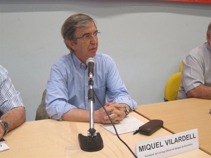 El presidente del COMB y asesor del Govern en sanidad, Miquel Vilardell