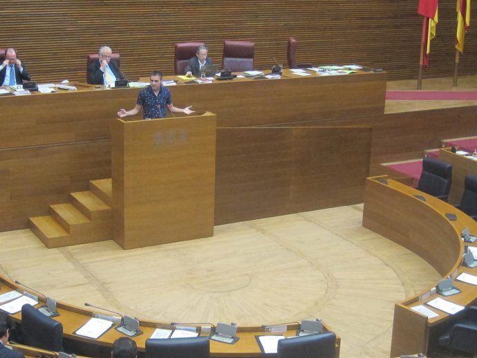 Fran Ferri en las Corts