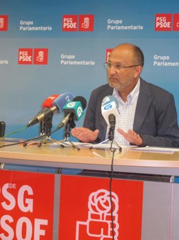 El portavoz parlamentario del PSdeG, Abel Losada