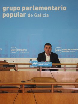 El diputado del PPdeG Román Rodríguez