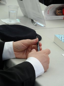 Firma de libros en San Jordi