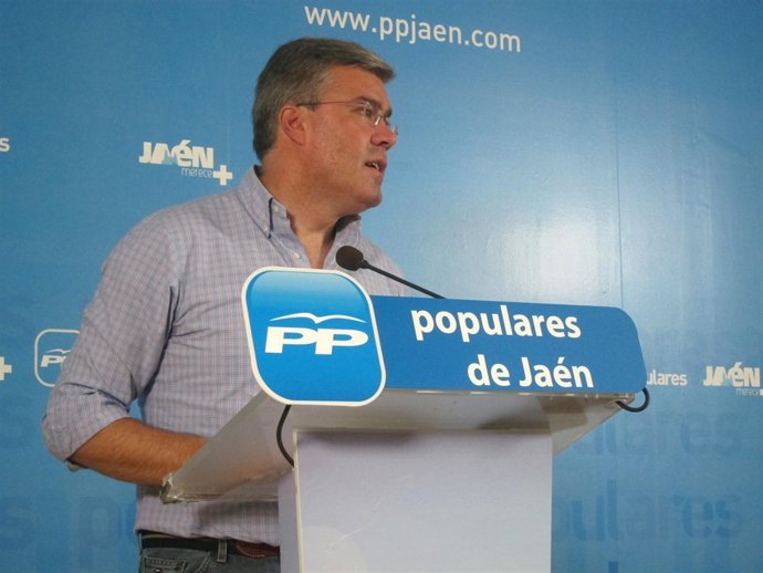 El presidente del PP de Jaén, José Enrique Fernández de Moya.