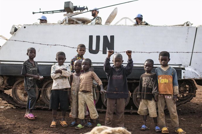 Soldados de la ONU en la República Democrática del Congo 