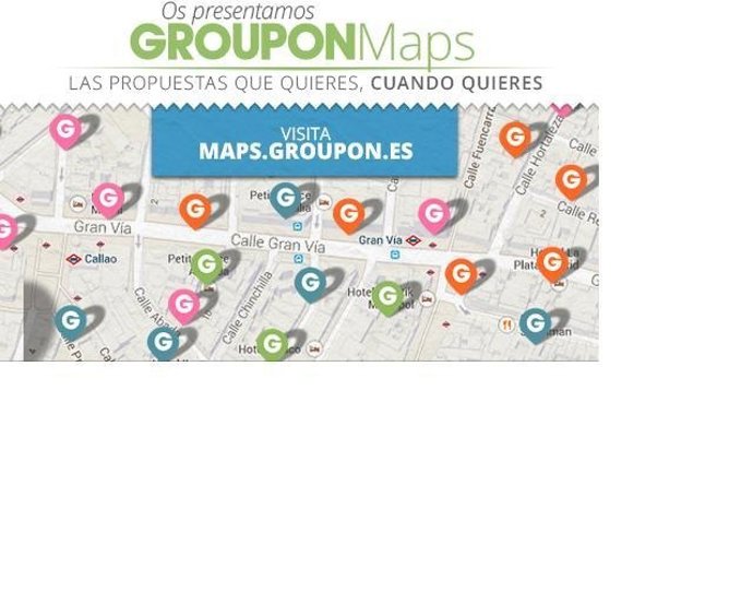 Servicio de búsquedas 'Groupon Maps'