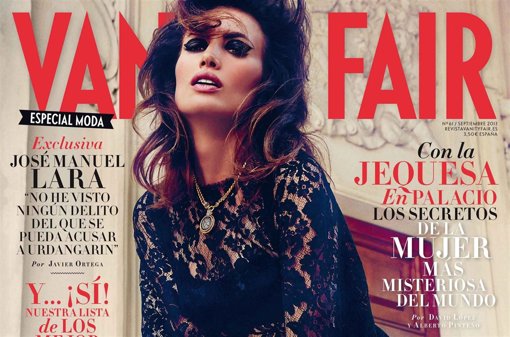 Nieves Álvarez portada de Vanity Fair