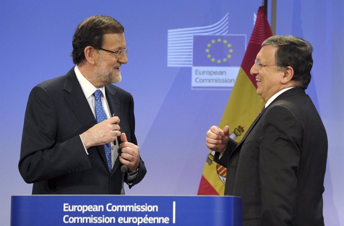 Rajoy y Barroso 
