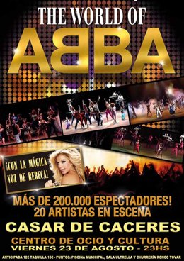 Cartel Del Musical De ABBA En Casar De Cáceres