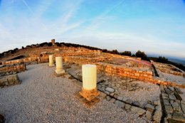 Yacimiento de Torreparedones en Baena
