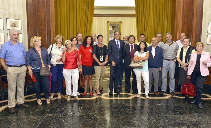 Recepción en el Ayuntamiento