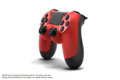 DualShock 4 en rojo lateral