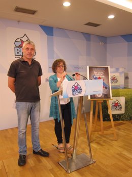 Bieito Lobeira y Montse Prado, en rueda de prensa