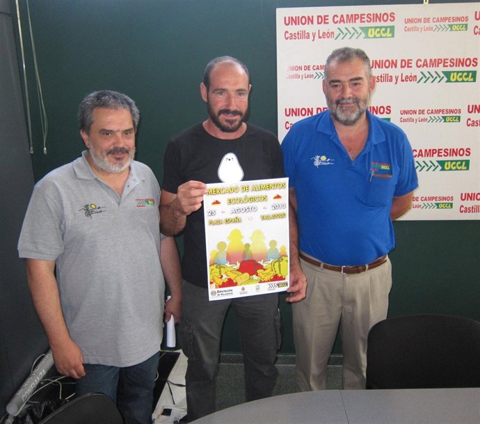 Presentación del V Mercado Ecológico de UCCL en Valladolid