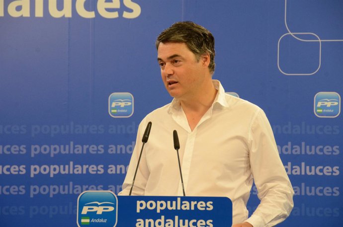 Carlos Rojas, este miércoles en rueda de prensa