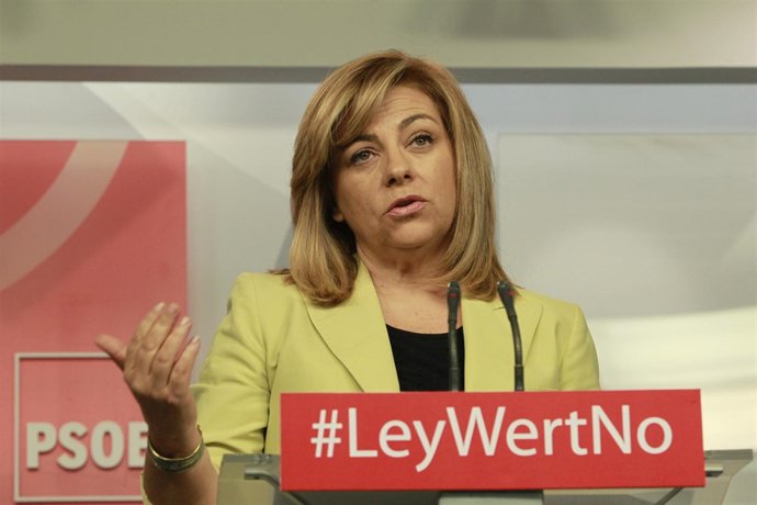 Elena Valenciano (PSOE) en Ferraz