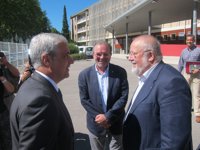 El consejero catalán de Justicia destaca su "total apoyo" a la cadena de la Diada