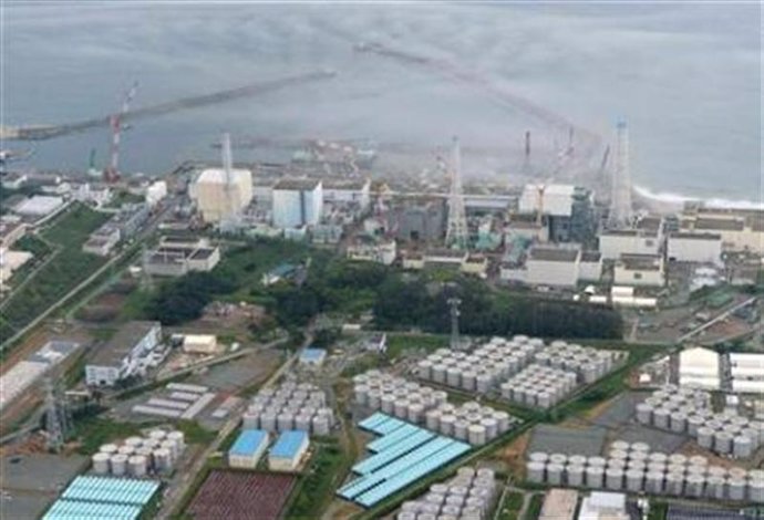 Vista aérea de la planta nuclear de Fukushima en el noroeste de Japón. Archivo. 
