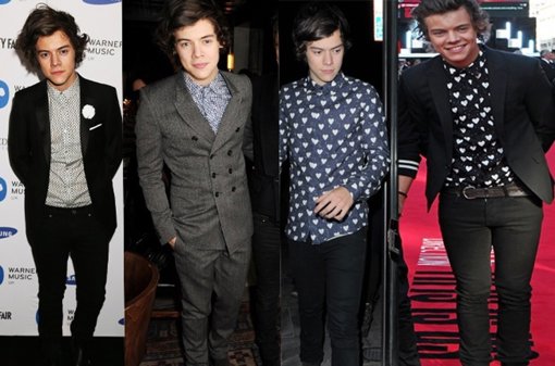 Harry Styles, el cantante del grupo One Direction ha elegido la marca Burberry 