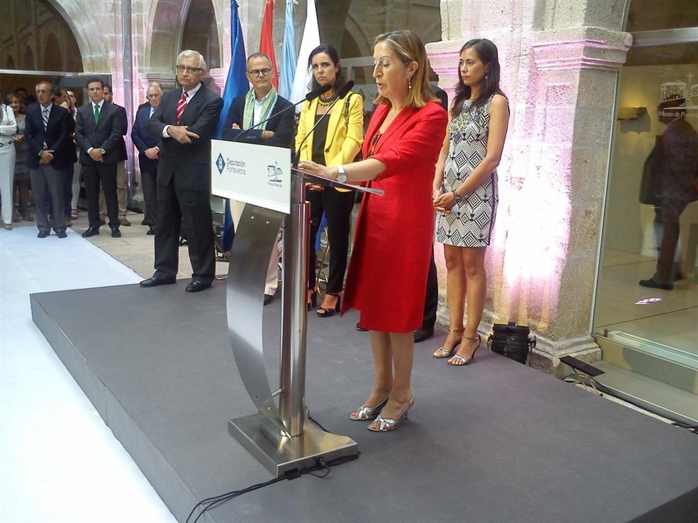 La ministra Ana Pastor en la inauguración del Edificio Sarmiento