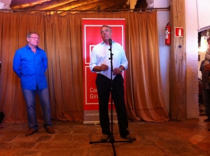 El primer secretario del PSC, Pere Navarro