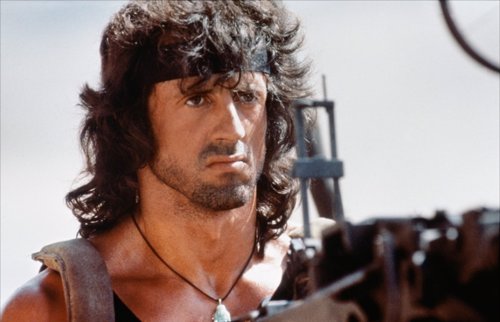 Sylvester Stallone en Rambo