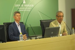 Manuel Alonso y el doctor Alberto Rodríguez Menor