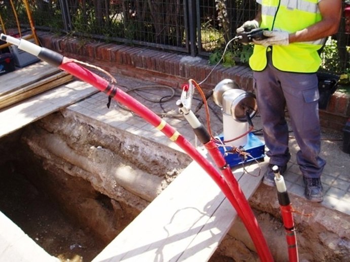 Test de estrés a un cableado de Endesa