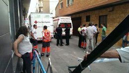 Ambulancias en Nules tras el fallecimiento de un hombre en los bous al carrer
