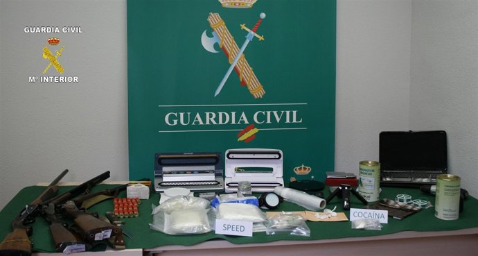 Exposición objetos incautados Guardia Civil
