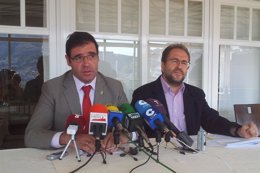 Benjamín Prieto en rueda de prensa